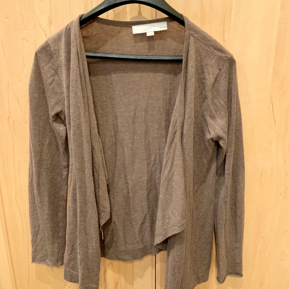 The Loft Brown Sweater